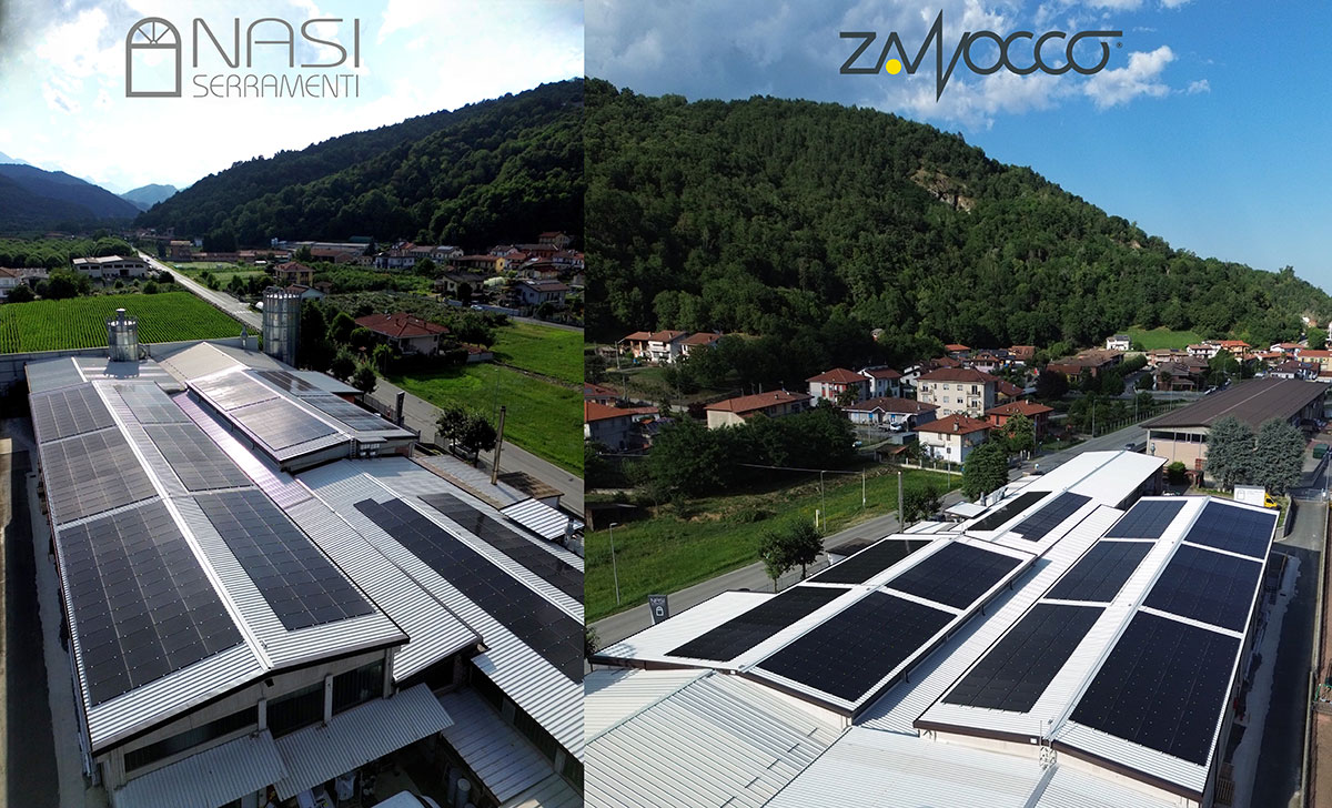 impianto fotovoltaico per azienda Nasi