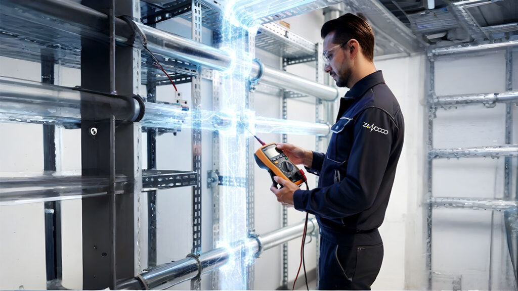 Verifiche equipotenziali negli impianti industriali
